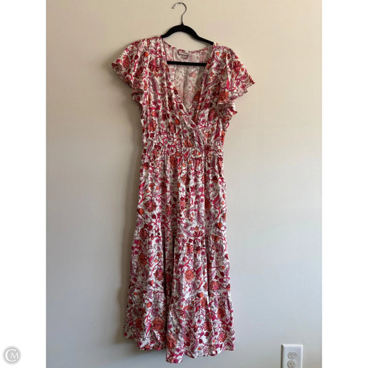 Dress Casual Maxi By Knox Rose In Floral Print, Size: S