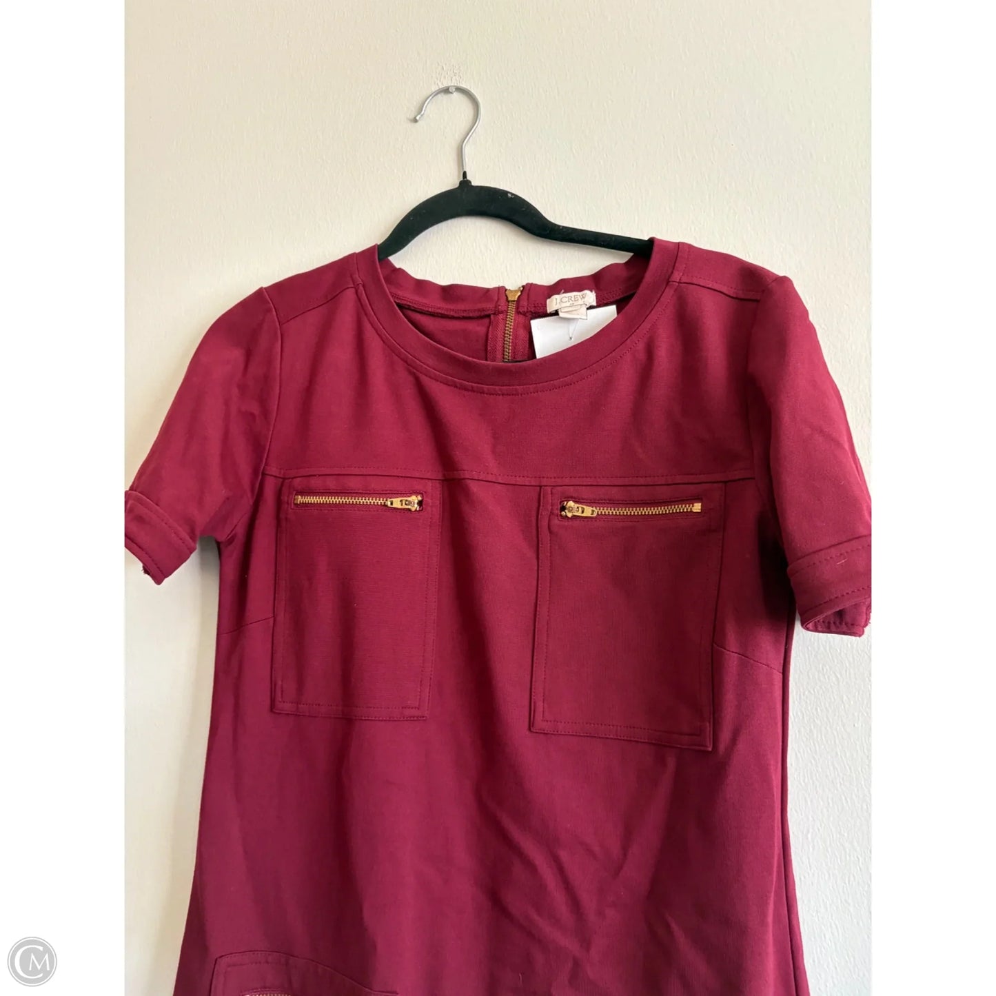 Dress Work By J. Crew In Maroon, Size: S