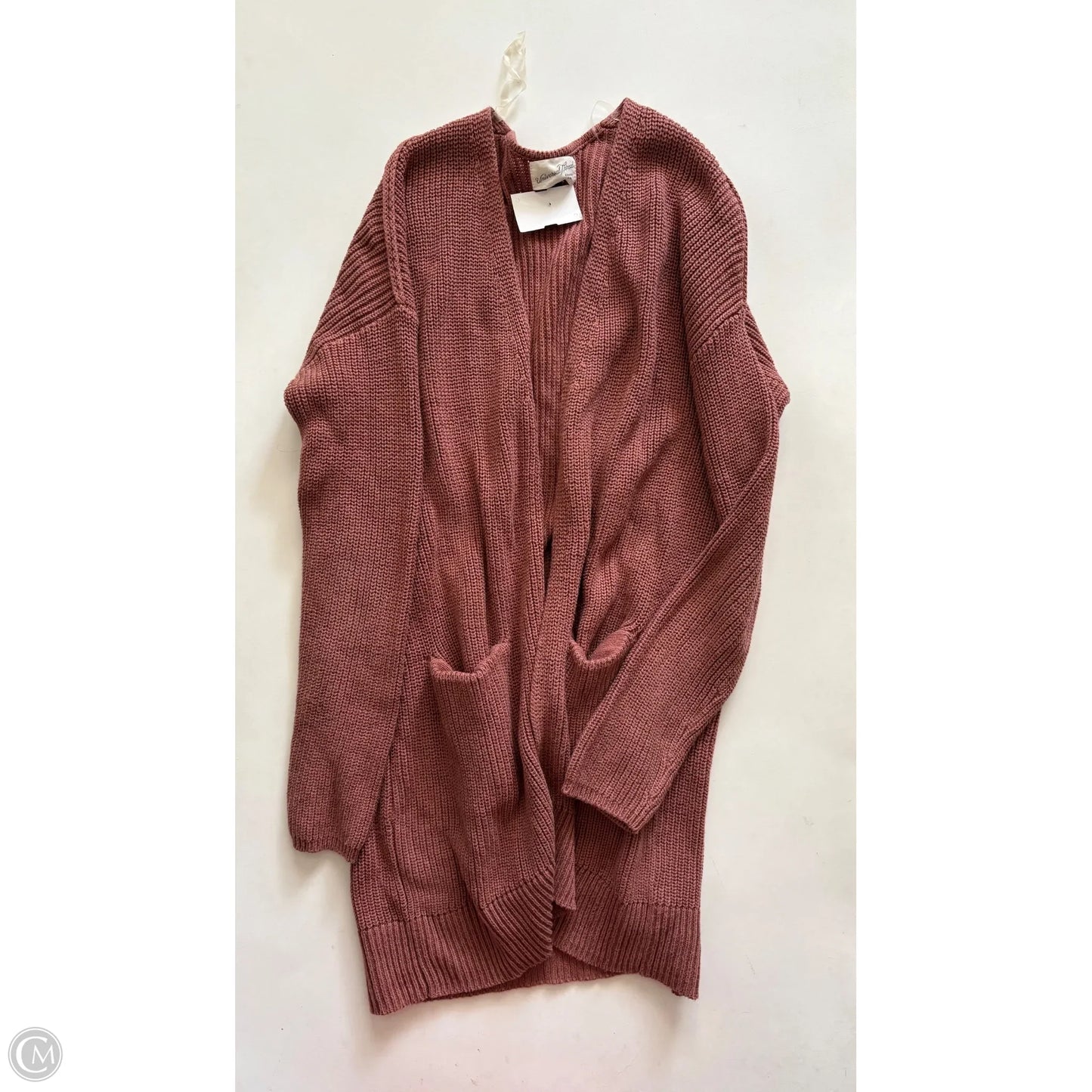 Sweater Cardigan By Universal Thread In Brown, Size: M
