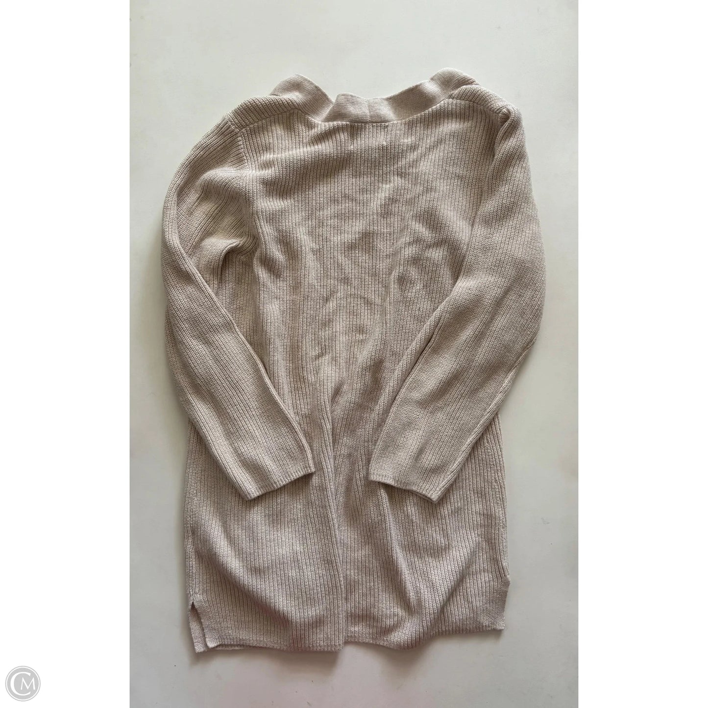 Sweater Cardigan By Old Navy In Cream, Size: M