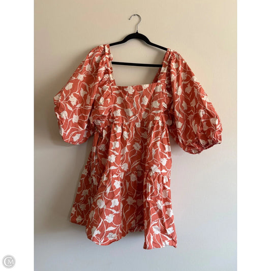 Dress Casual Maxi By A New Day In Orange, Size: M