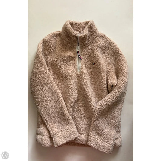 Jacket Faux Fur & Sherpa By Tommy Hilfiger In Brown, Size: M