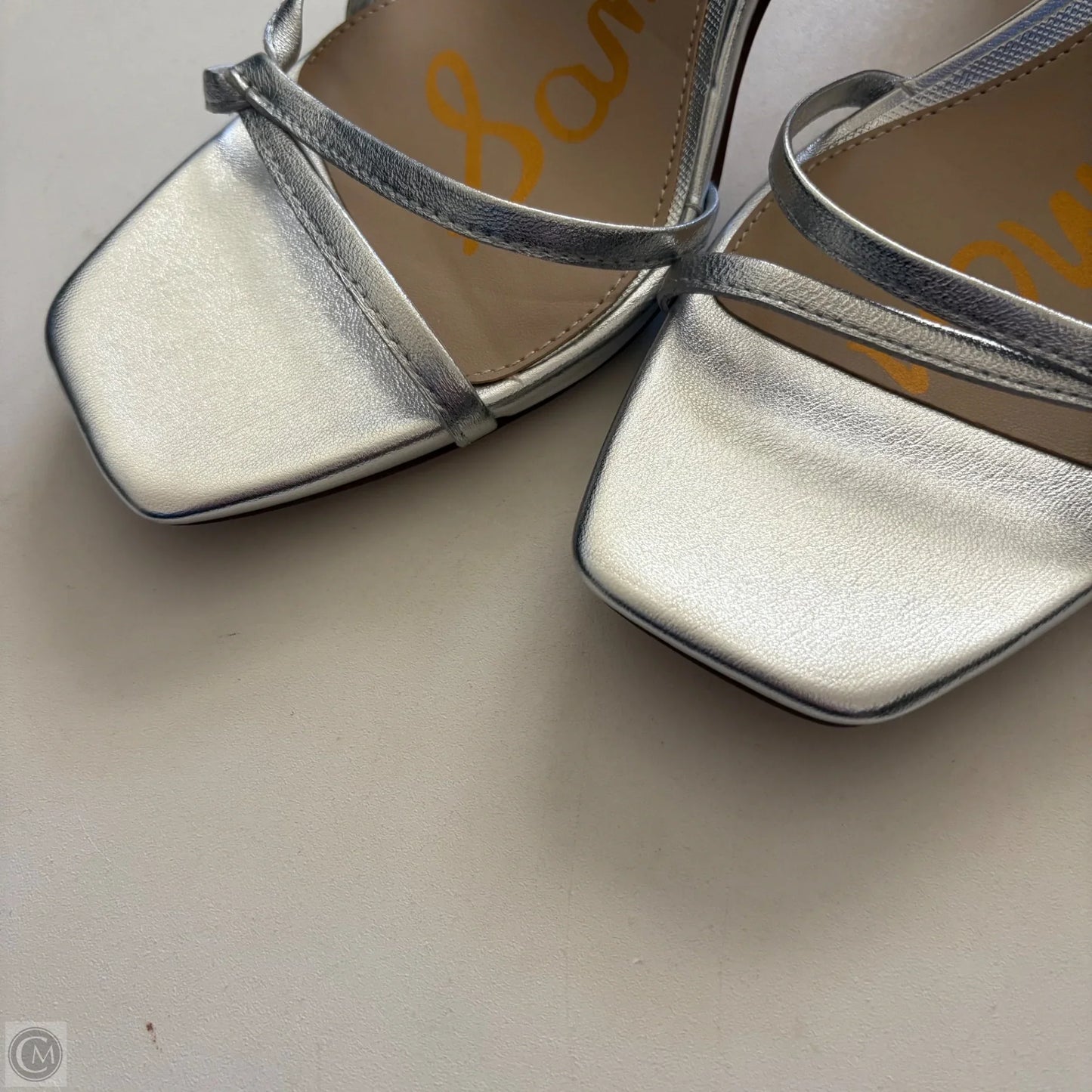 Shoes Heels Block By Sam Edelman In Silver, Size: 9.5