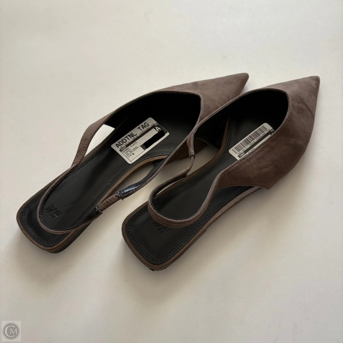 Shoes Flats By H&m In Green, Size: 9