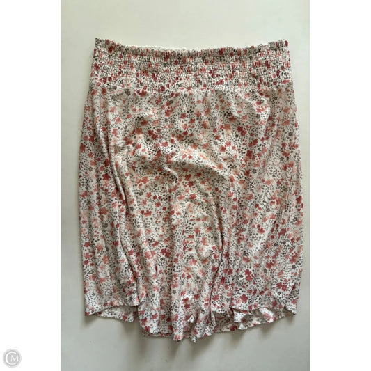 Skirt Maxi By Cato In Floral Print, Size: 12