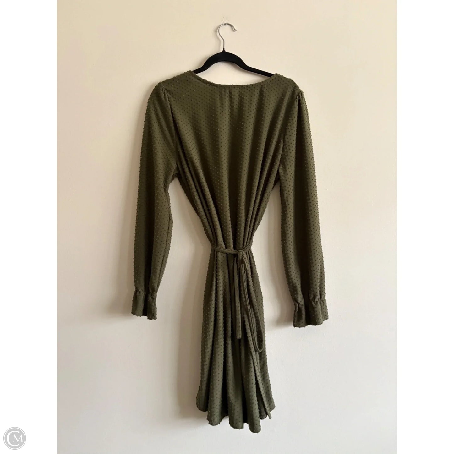 Dress Casual Midi By Reb In Green, Size: Xl