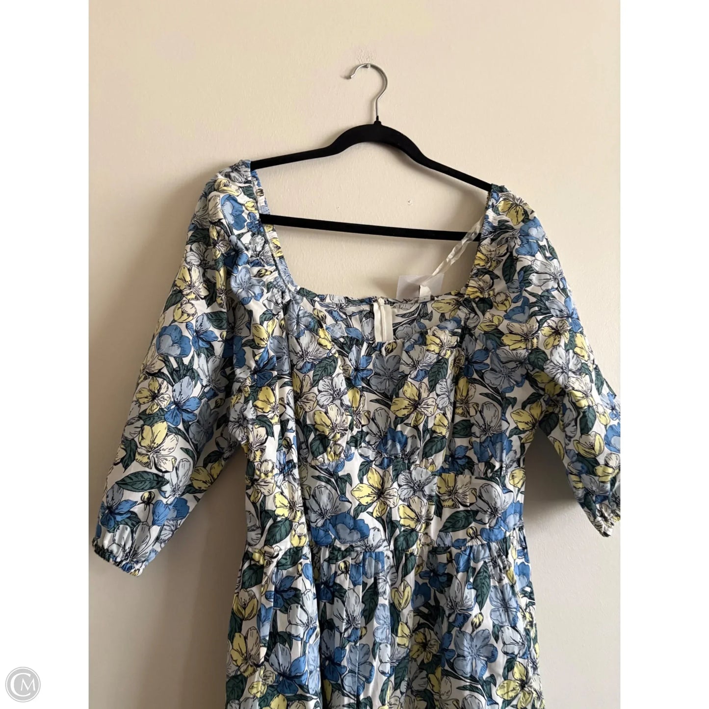 Dress Casual Midi By Cato In Floral Print, Size: Xl