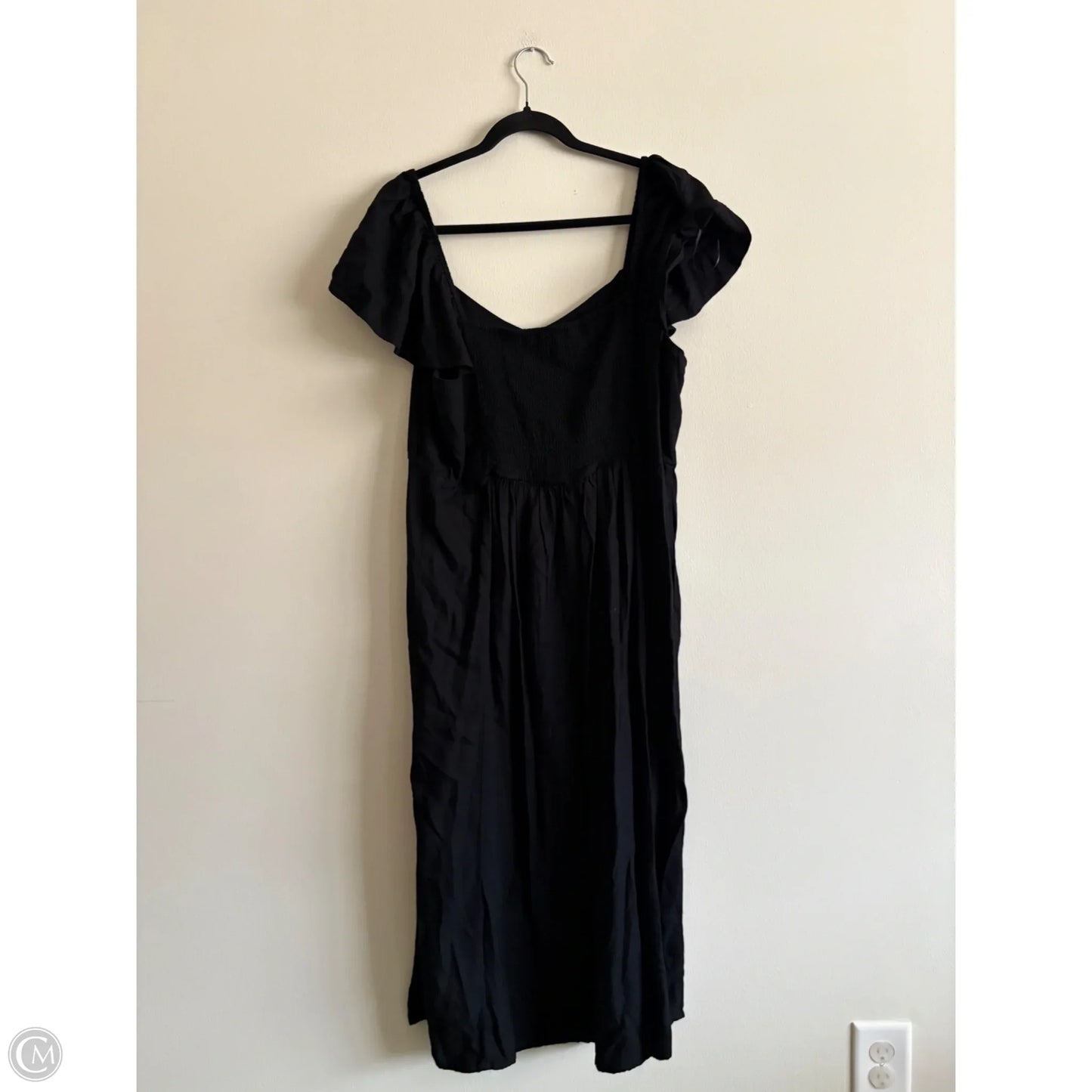 Dress Casual Maxi By Old Navy In Black, Size: Xl