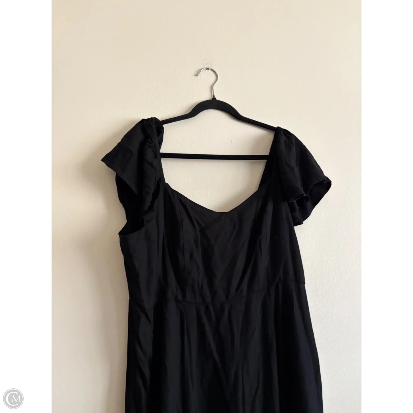 Dress Casual Maxi By Old Navy In Black, Size: Xl