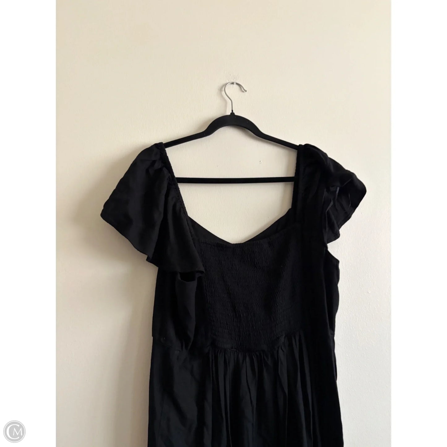 Dress Casual Maxi By Old Navy In Black, Size: Xl