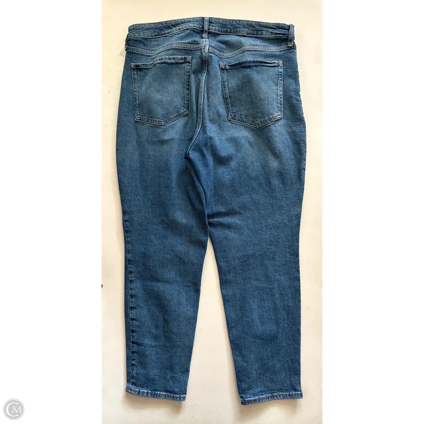Jeans Straight By Old Navy In Blue, Size: 16