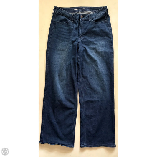 Jeans Wide Leg By Old Navy In Blue, Size: 14