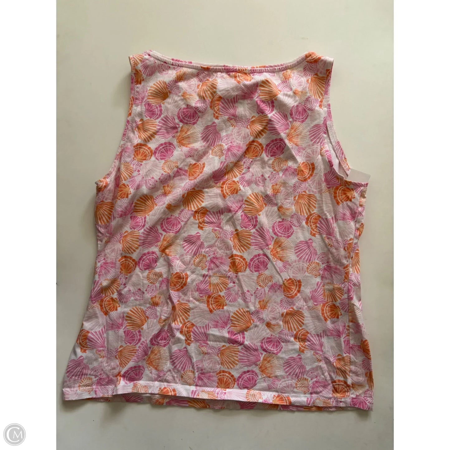 Top Sleeveless By Talbots In Pink, Size: Xl