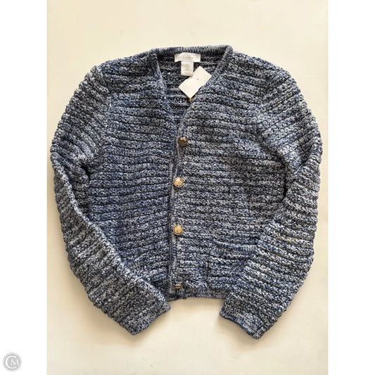 Sweater Cardigan By House Of Harlow In Blue, Size: S