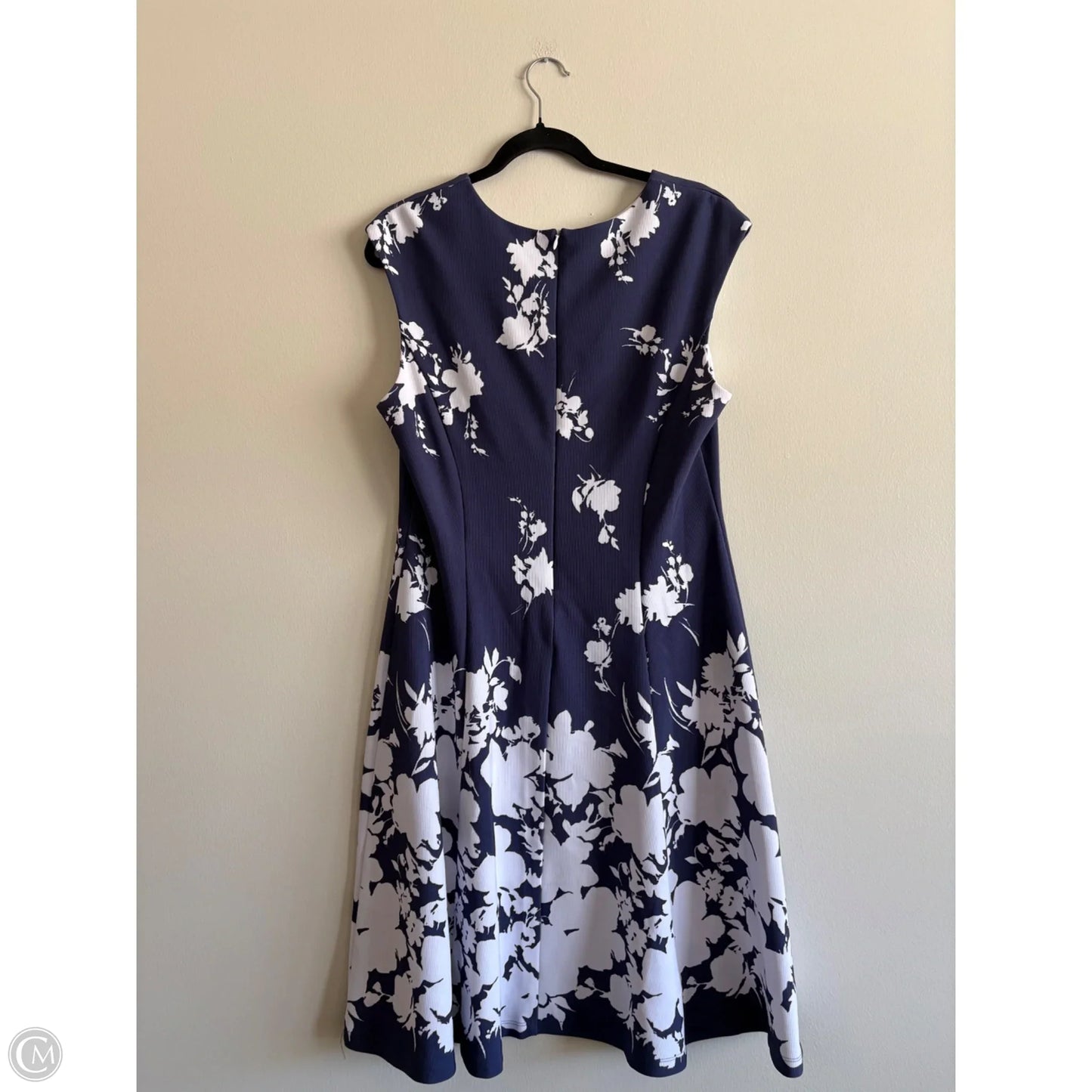 Dress Work By Connected Apparel In Blue, Size: L