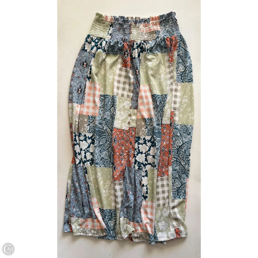 Skirt Maxi By Cato In Multi-colored, Size: 8