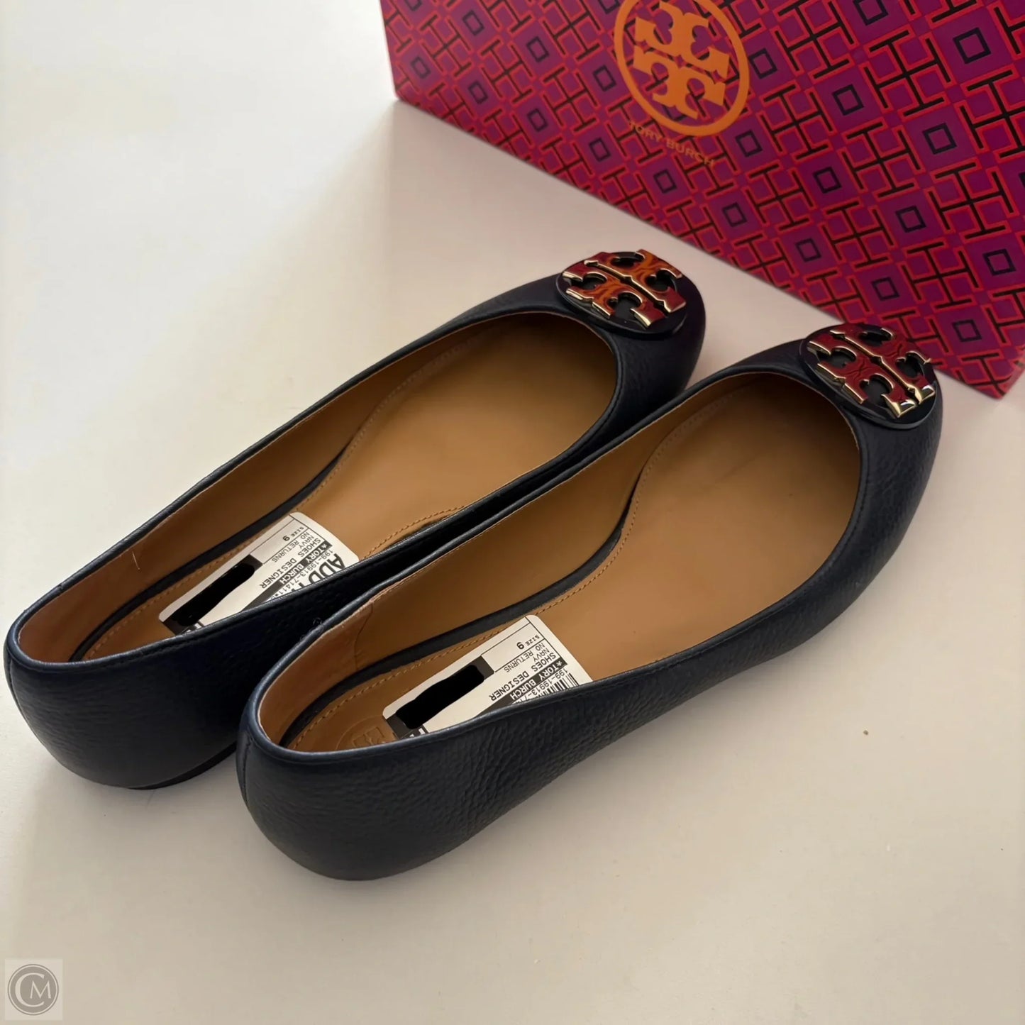 Shoes Designer By Tory Burch In Navy, Size: 9