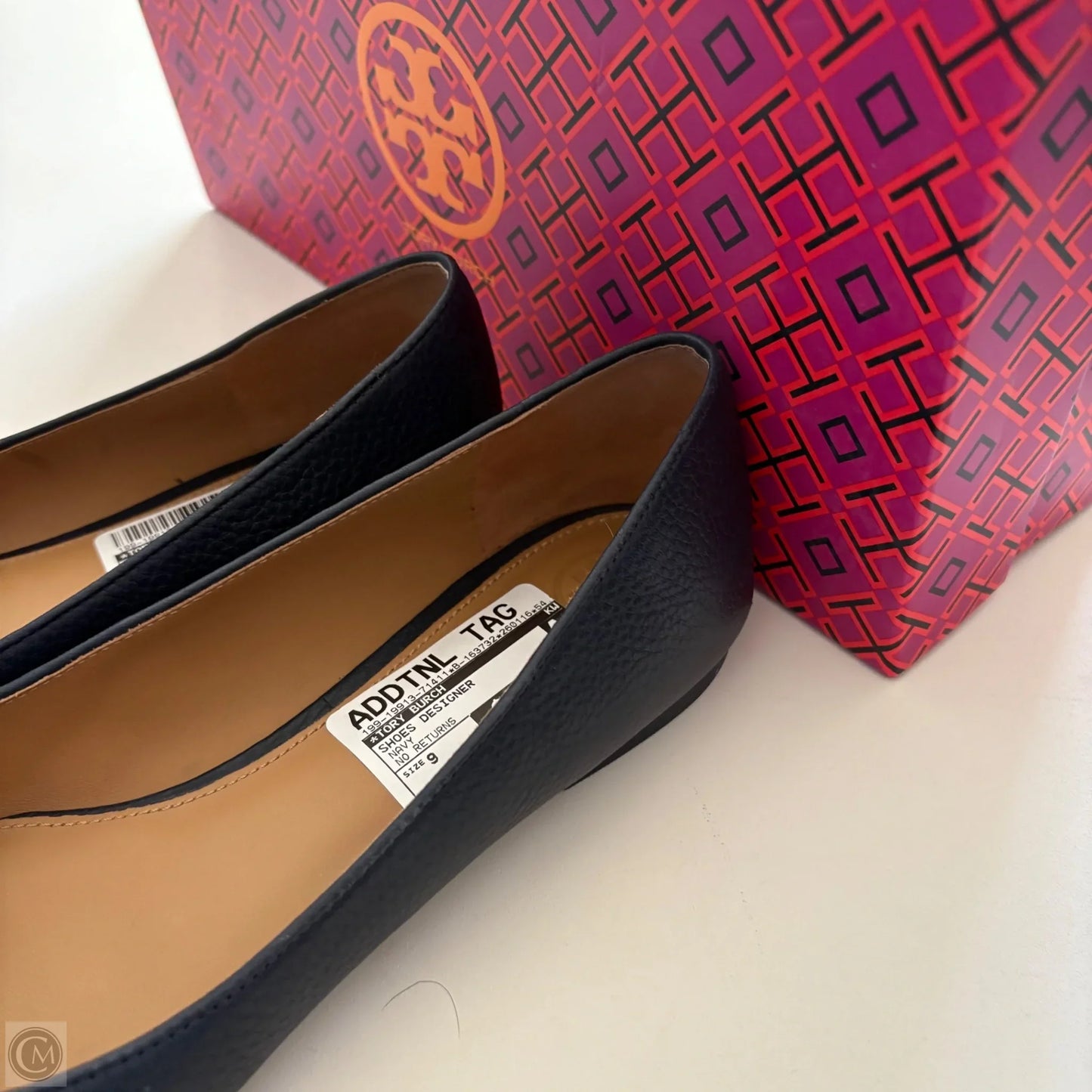 Shoes Designer By Tory Burch In Navy, Size: 9
