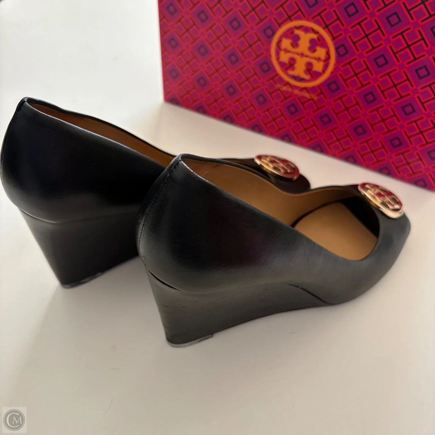 Shoes Designer By Tory Burch In Black, Size: 9.5