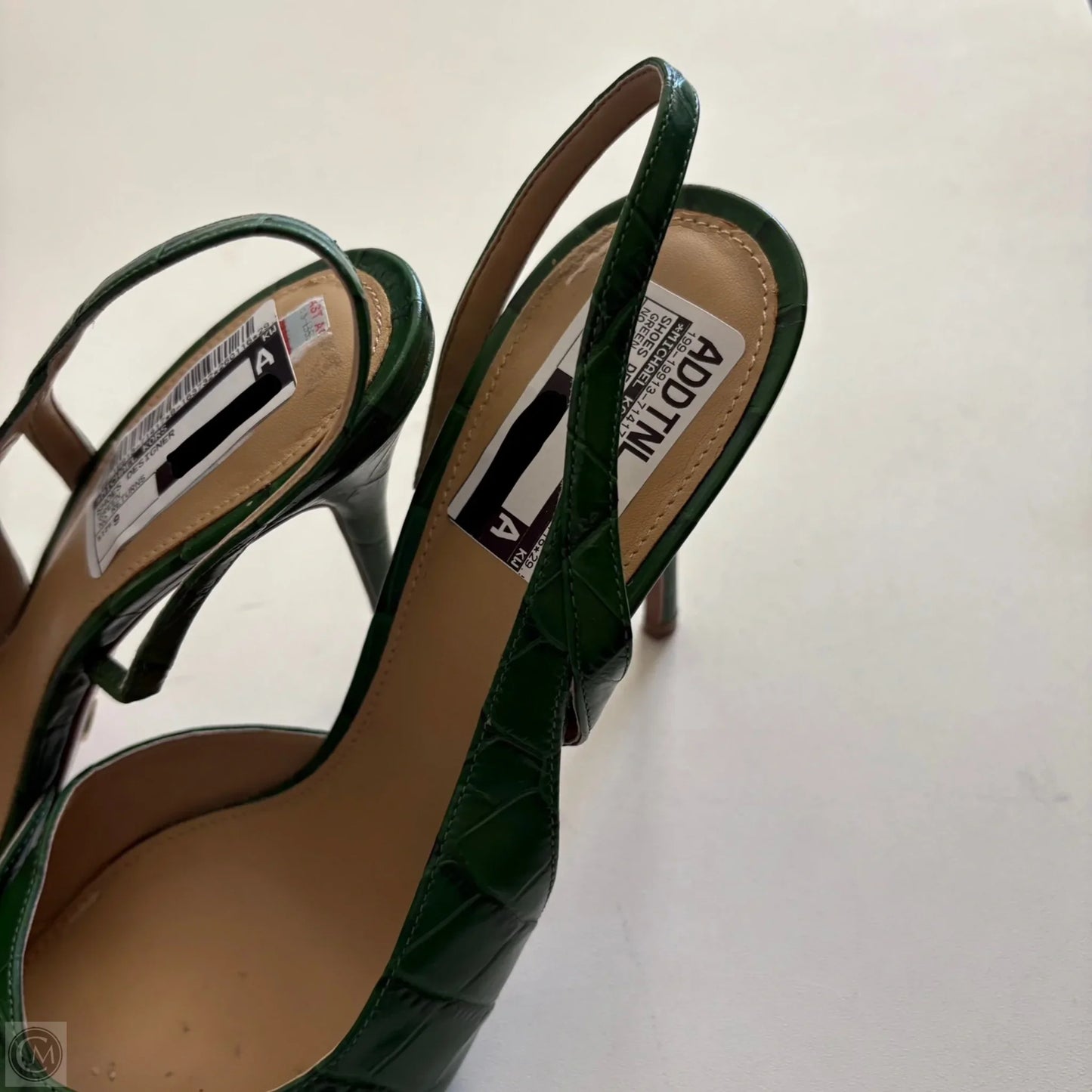 Shoes Designer By Michael Kors In Green, Size: 9