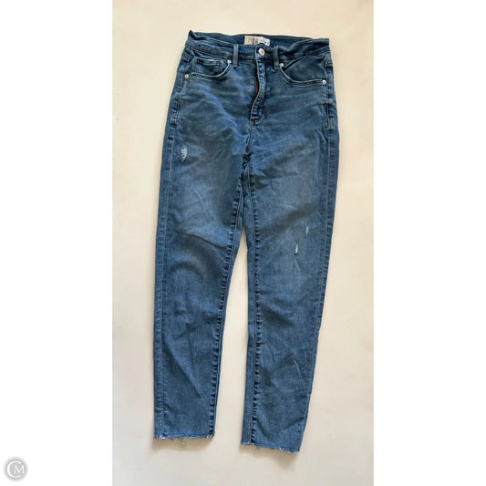 Jeans Straight By Loft In Blue, Size: 4