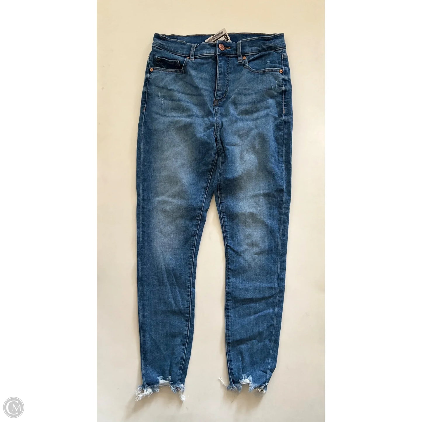Jeans Straight By Loft In Blue, Size: 4