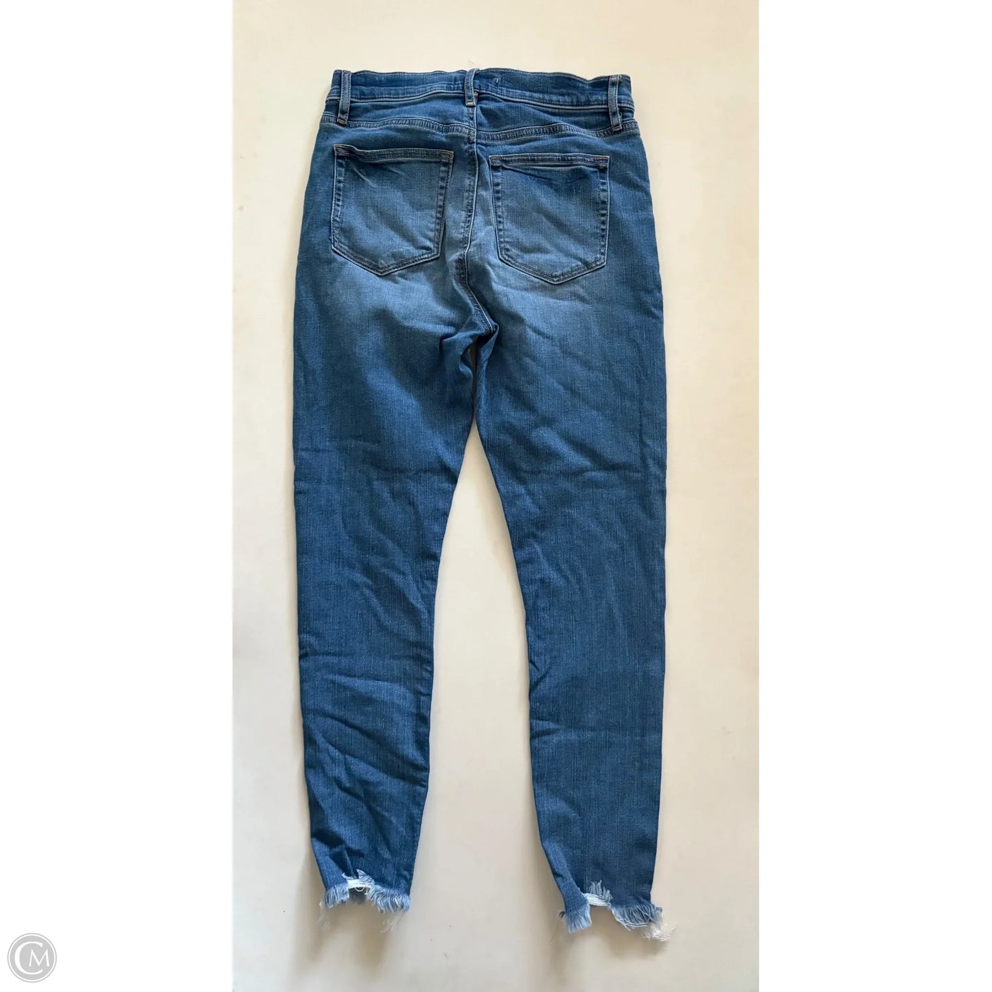 Jeans Straight By Loft In Blue, Size: 4