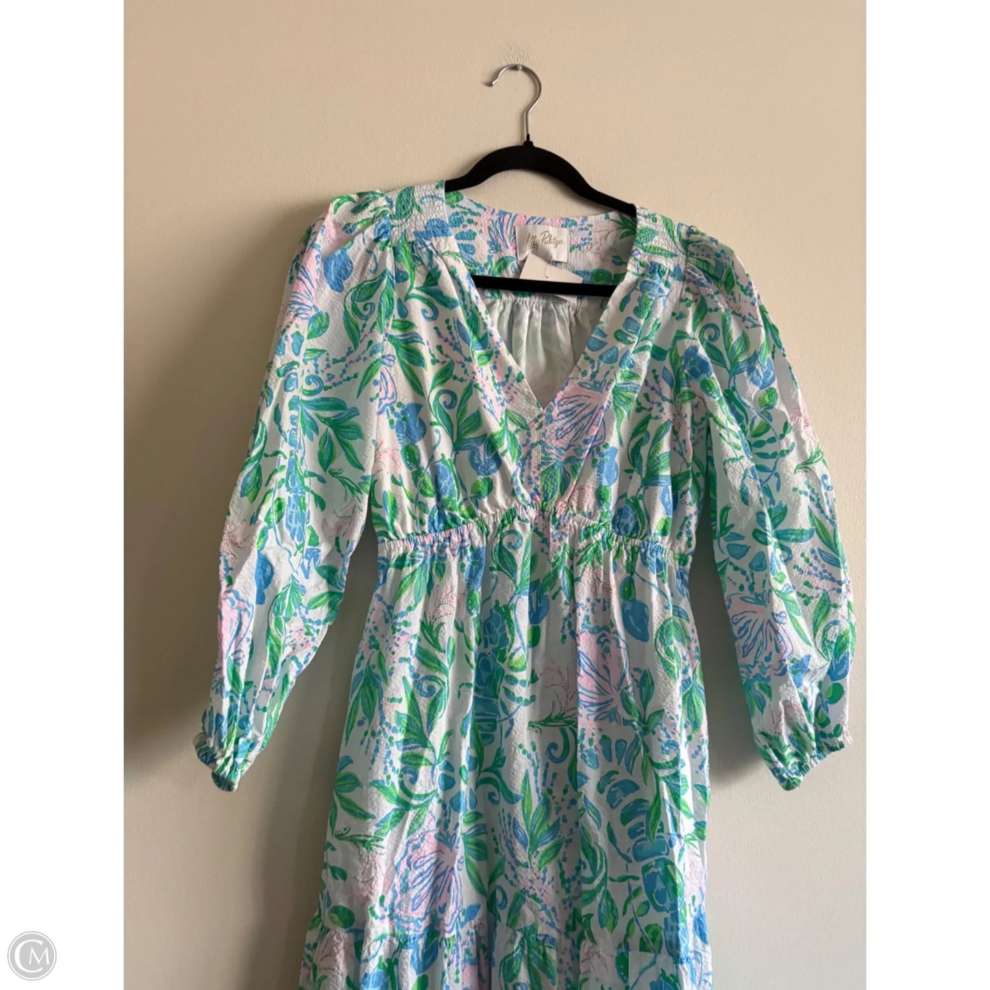 Dress Designer By Lilly Pulitzer In Floral Print, Size: Xs