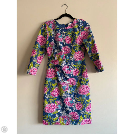 Dress Designer By Lilly Pulitzer In Floral Print, Size: S