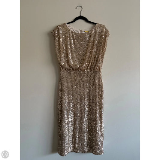Dress Designer By Lilly Pulitzer In Gold, Size: S