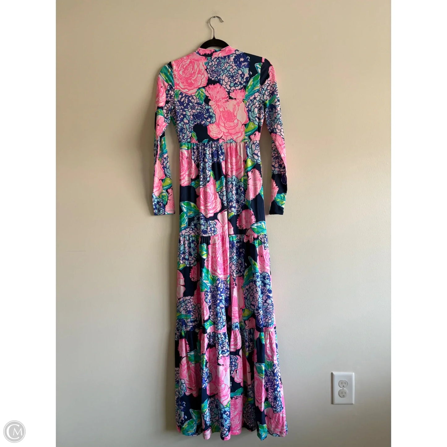Dress Designer By Lilly Pulitzer In Floral Print, Size: Xs