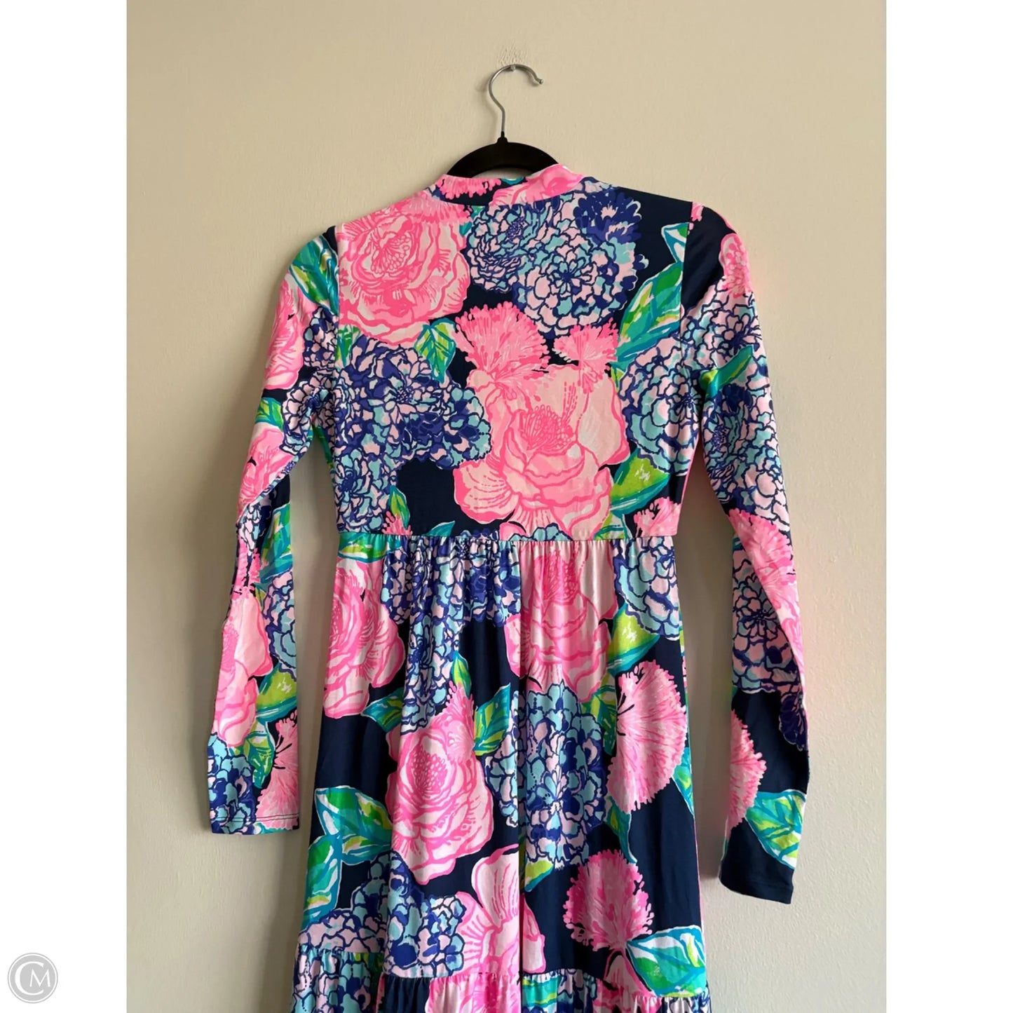 Dress Designer By Lilly Pulitzer In Floral Print, Size: Xs