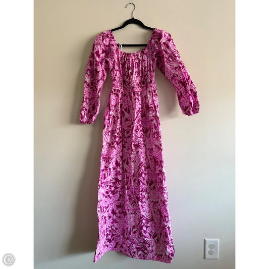 Dress Designer By Lilly Pulitzer In Floral Print, Size: Xs