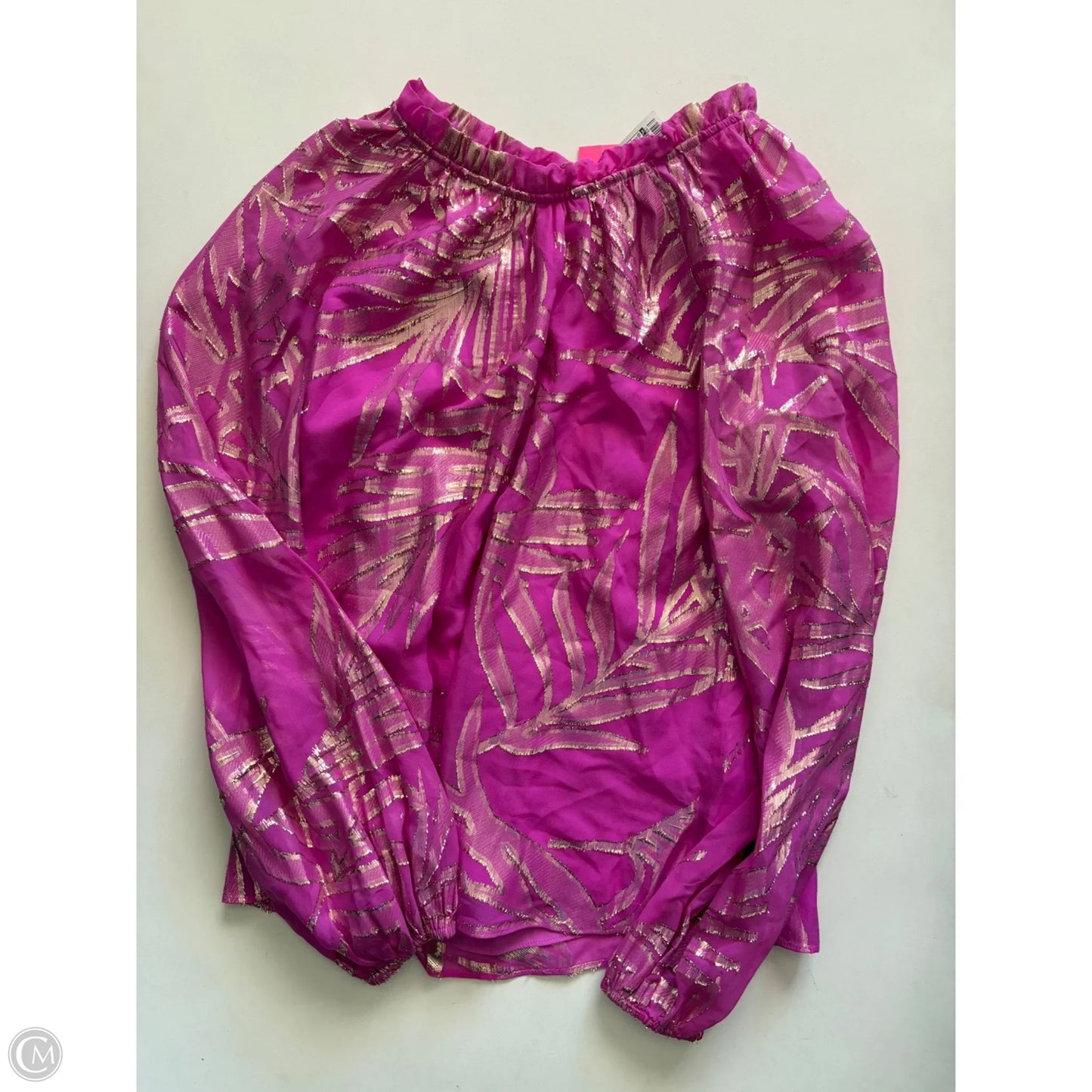 Blouse Designer By Lilly Pulitzer In Pink