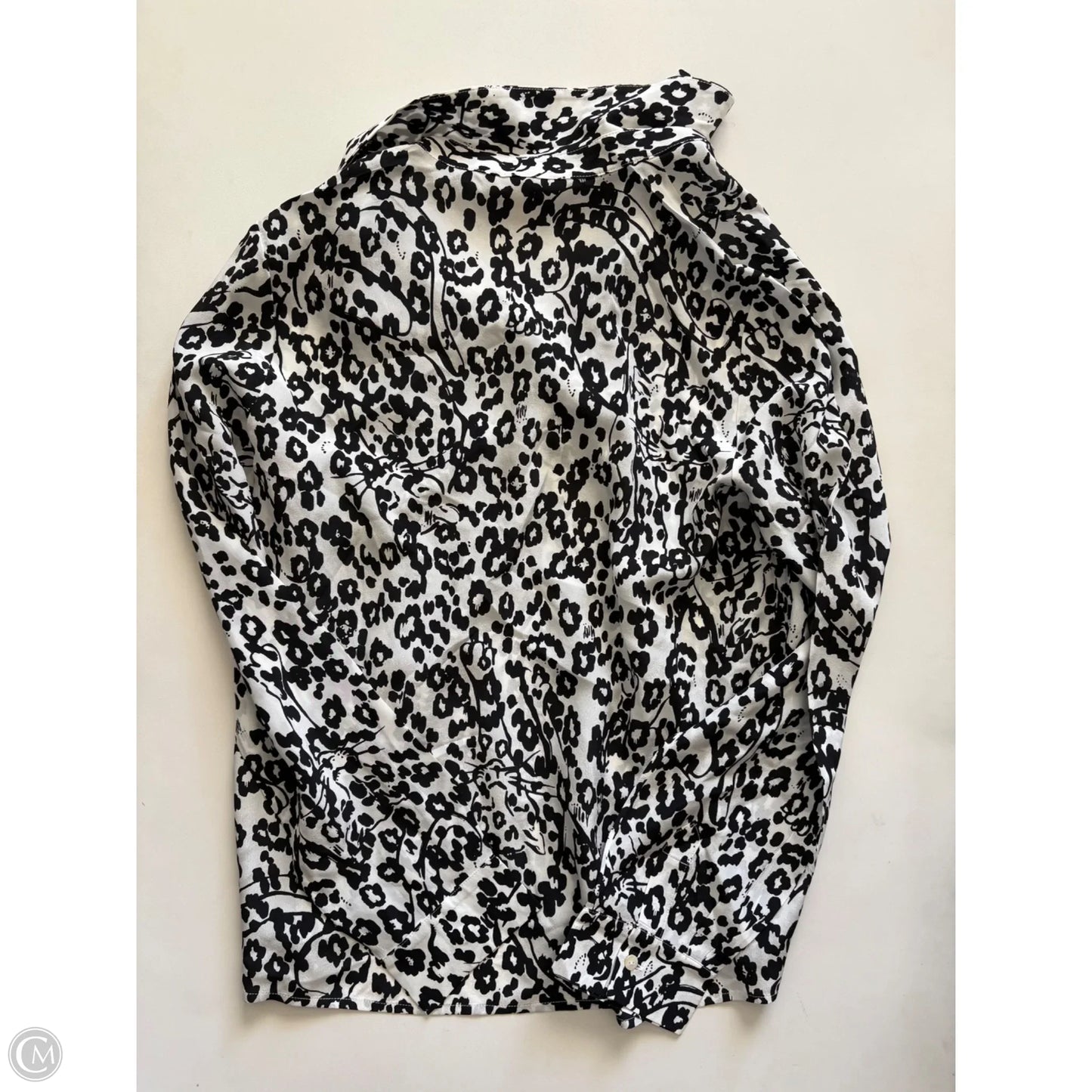 Blouse Designer By Lilly Pulitzer In Black & White, Size: Xs