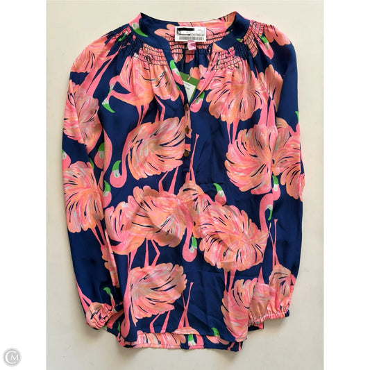Blouse Designer By Lilly Pulitzer In Multi-colored, Size: Xxs