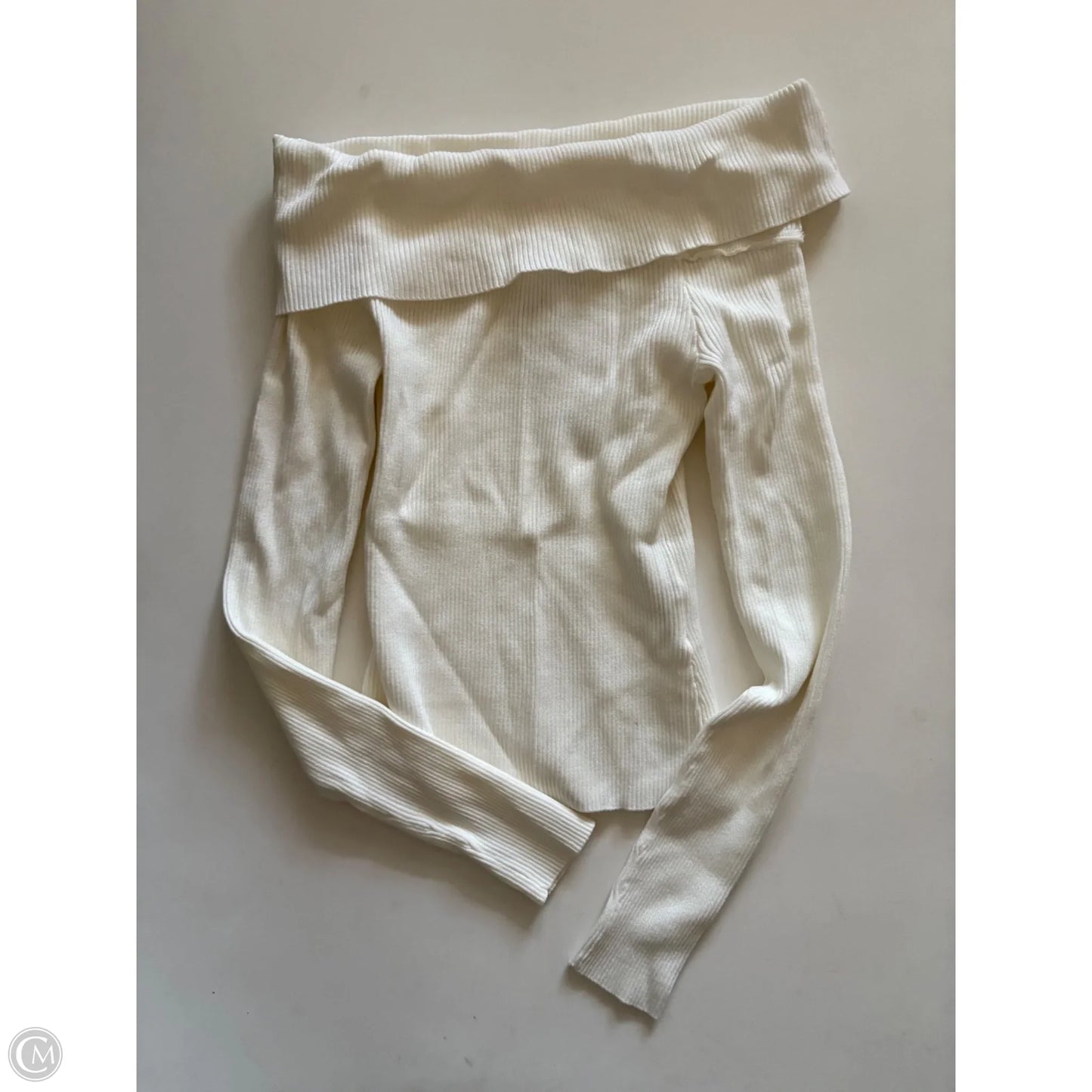 Sweater By H&m In Cream, Size: S