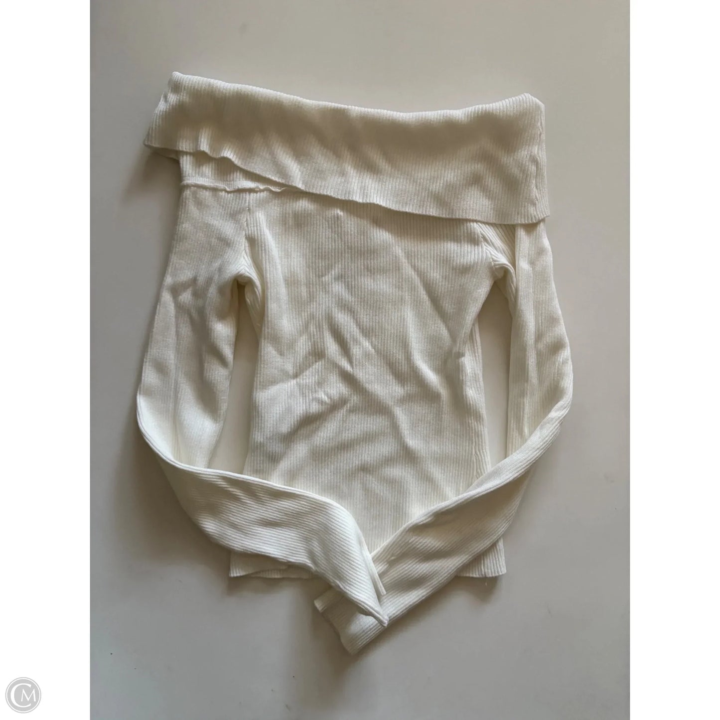 Sweater By H&m In Cream, Size: S