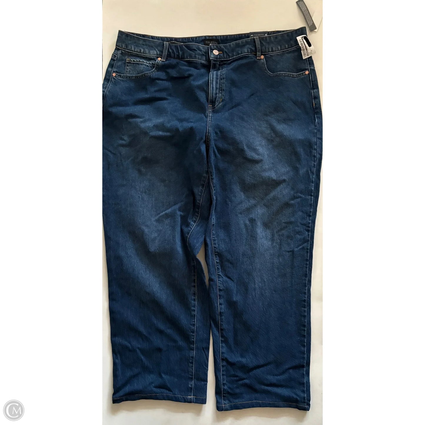 Jeans Straight By Talbots In Blue, Size: 20