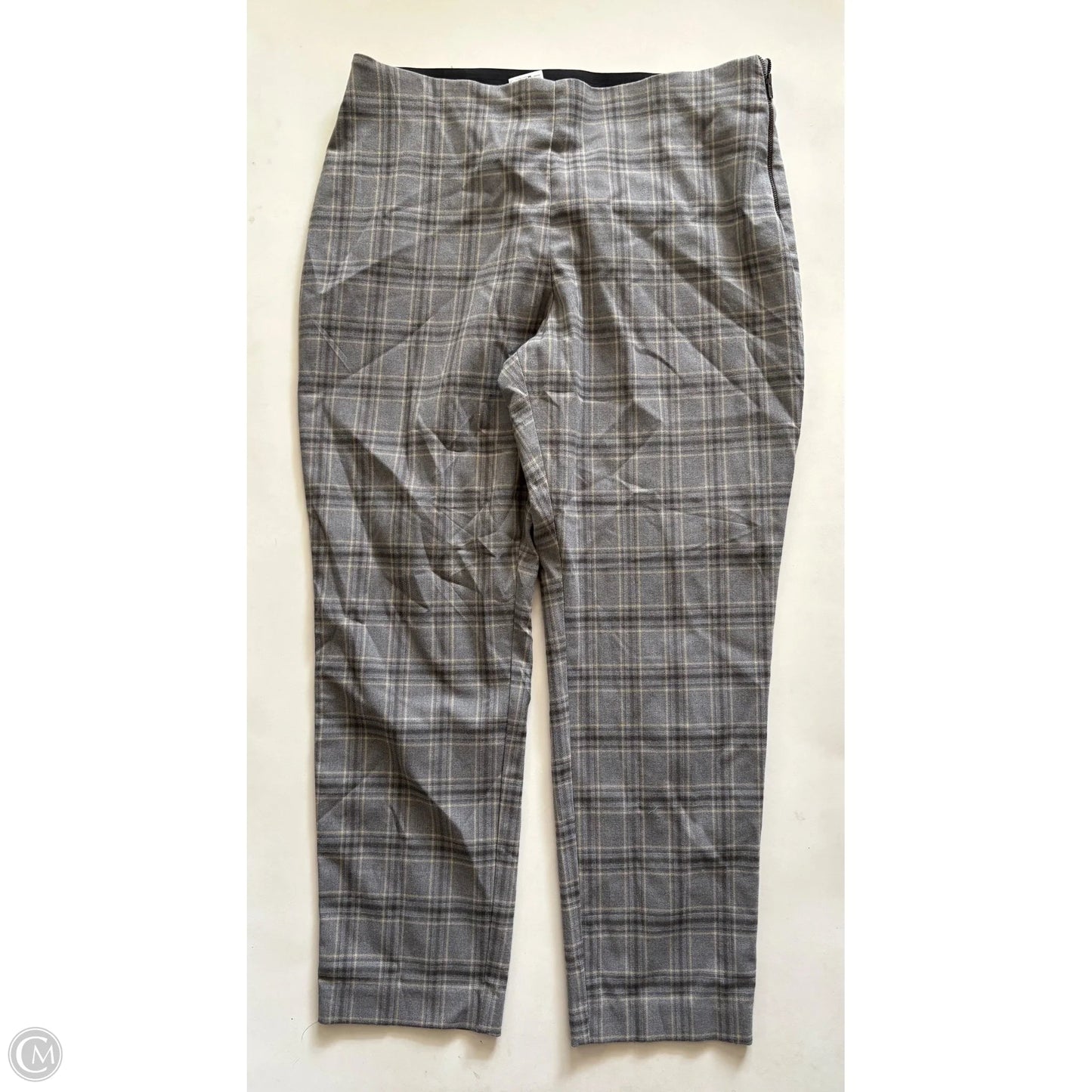 Pants Dress By Nine West Apparel In Plaid Pattern, Size: 18