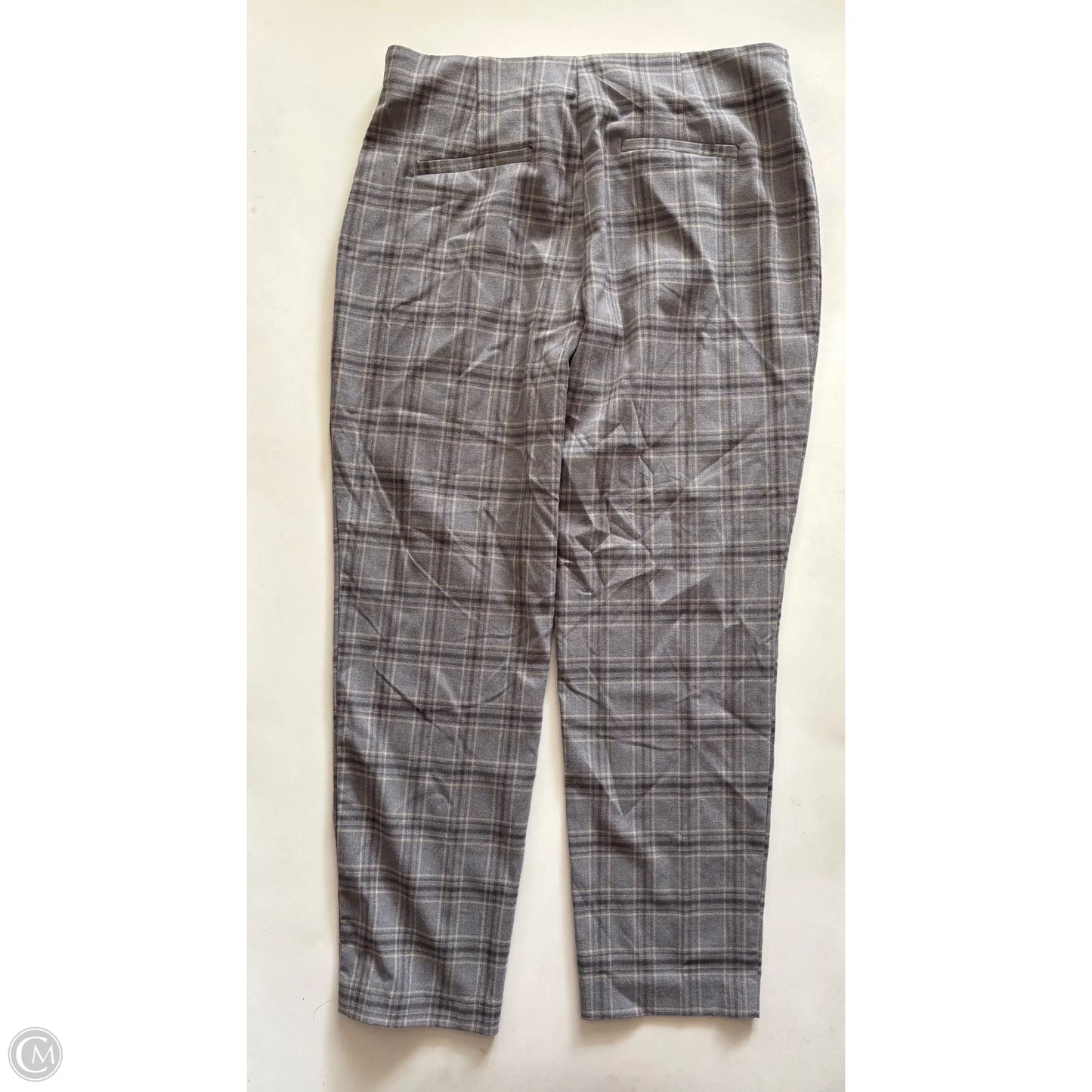 Pants Dress By Nine West Apparel In Plaid Pattern, Size: 18