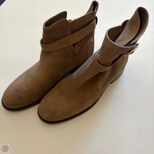 Boots Designer By Tory Burch In Tan, Size: 8.5