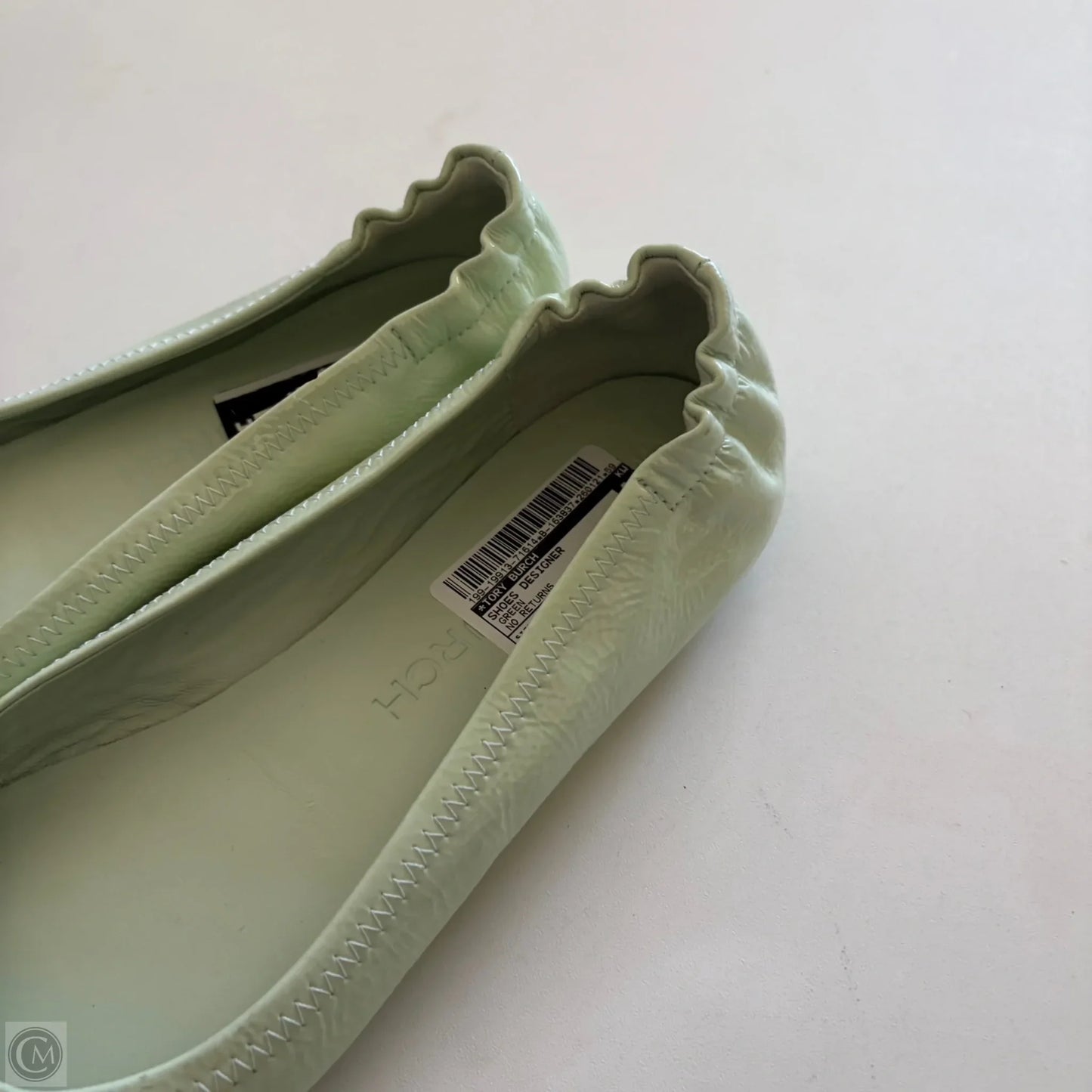 Shoes Designer By Tory Burch In Green, Size: 9.5