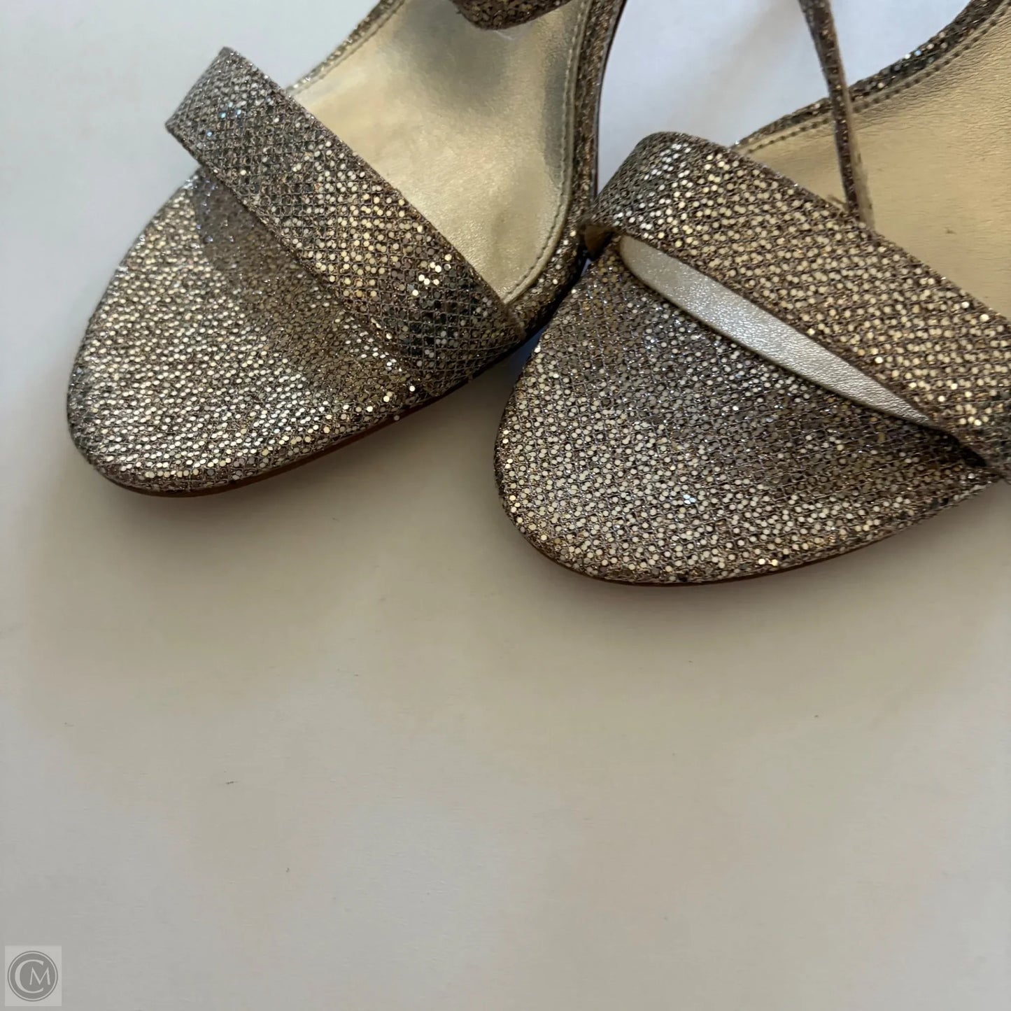 Shoes Designer By Michael Kors In Gold, Size: 9
