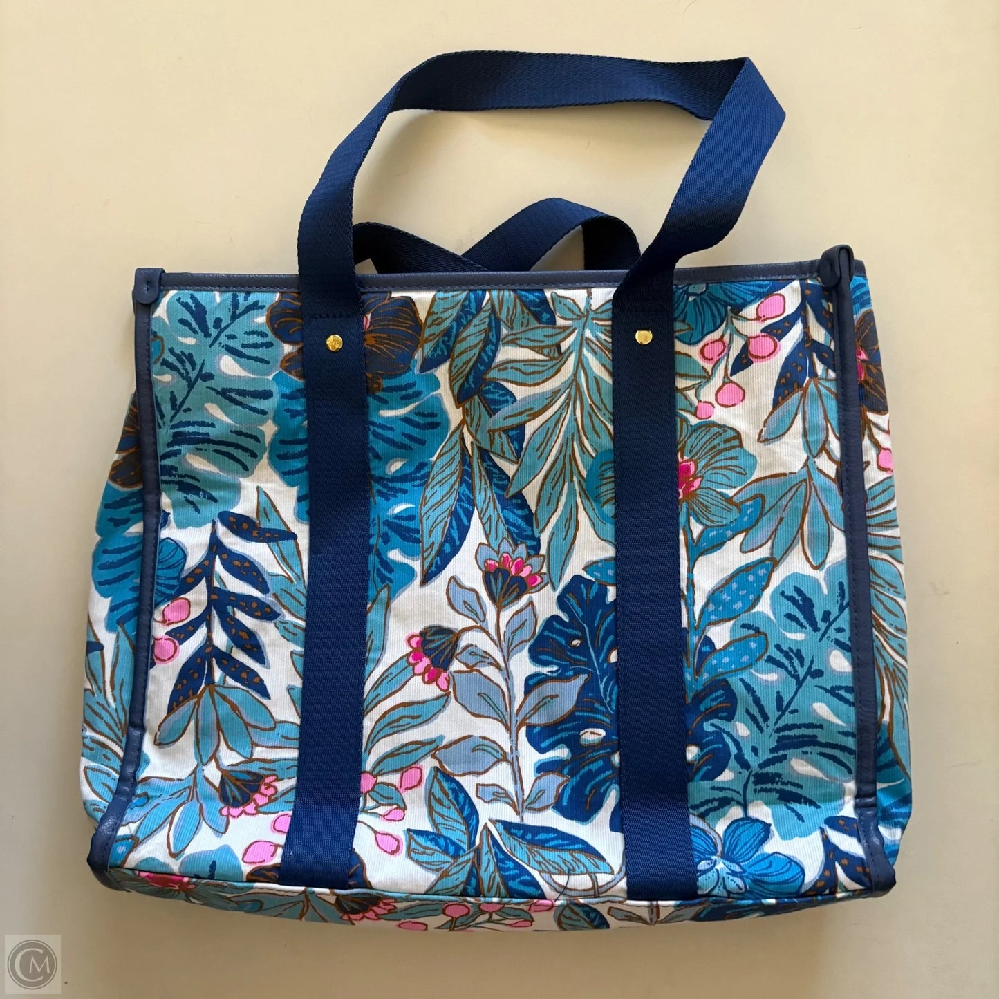 Tote Designer By Lilly Pulitzer, Size: Large