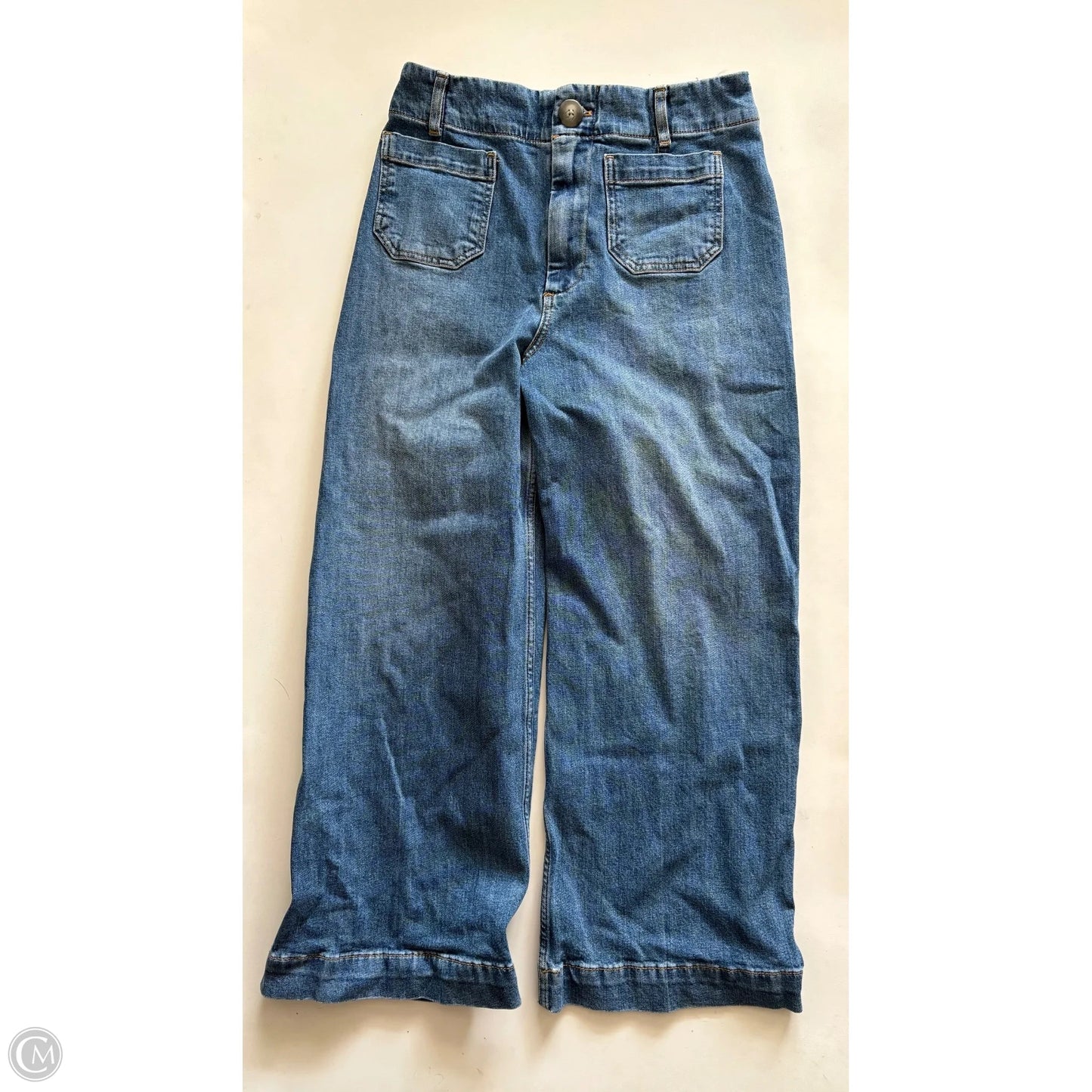 Jeans Flared By Pilcro In Blue, Size: 6