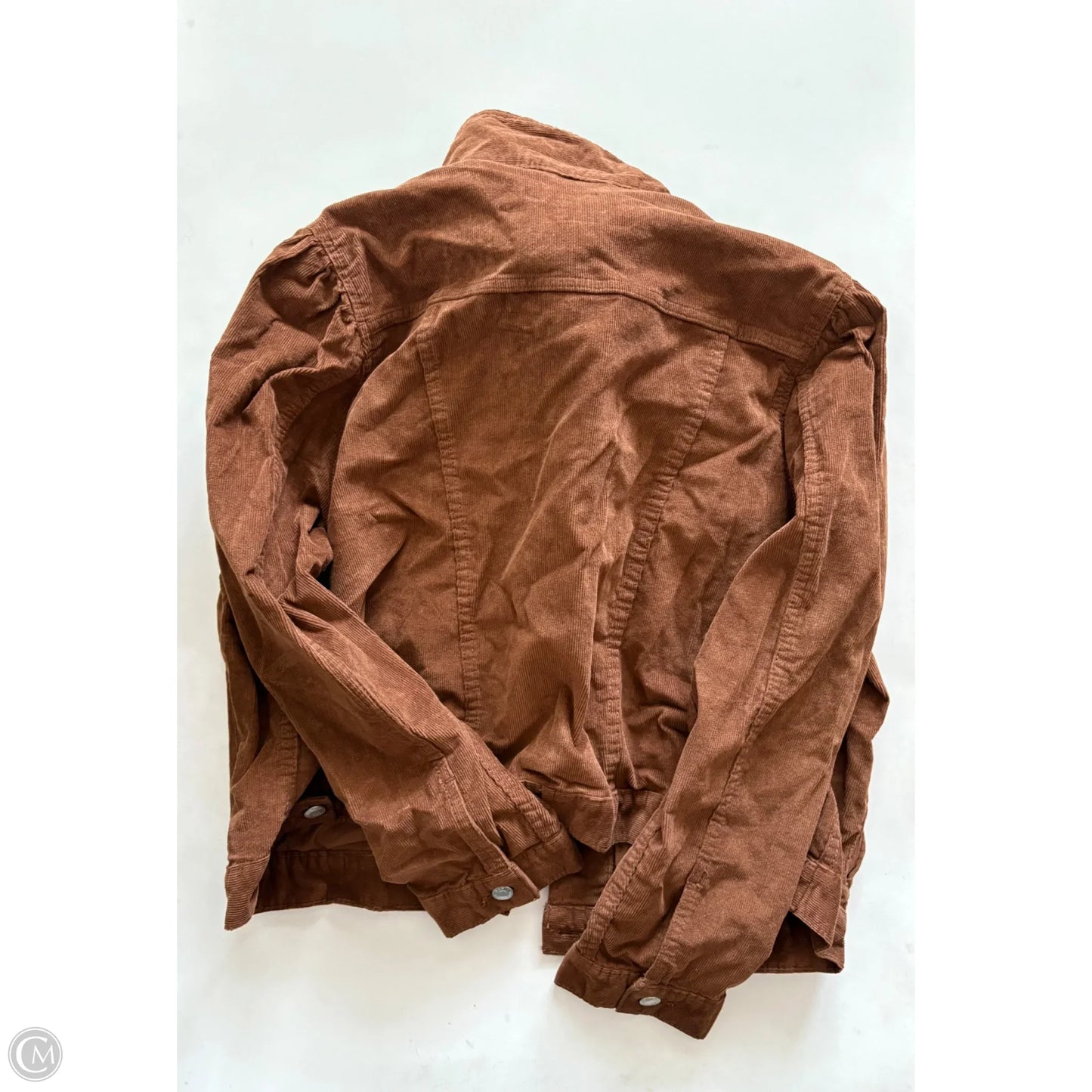 Jacket Moto By Gap In Brown, Size: 2x