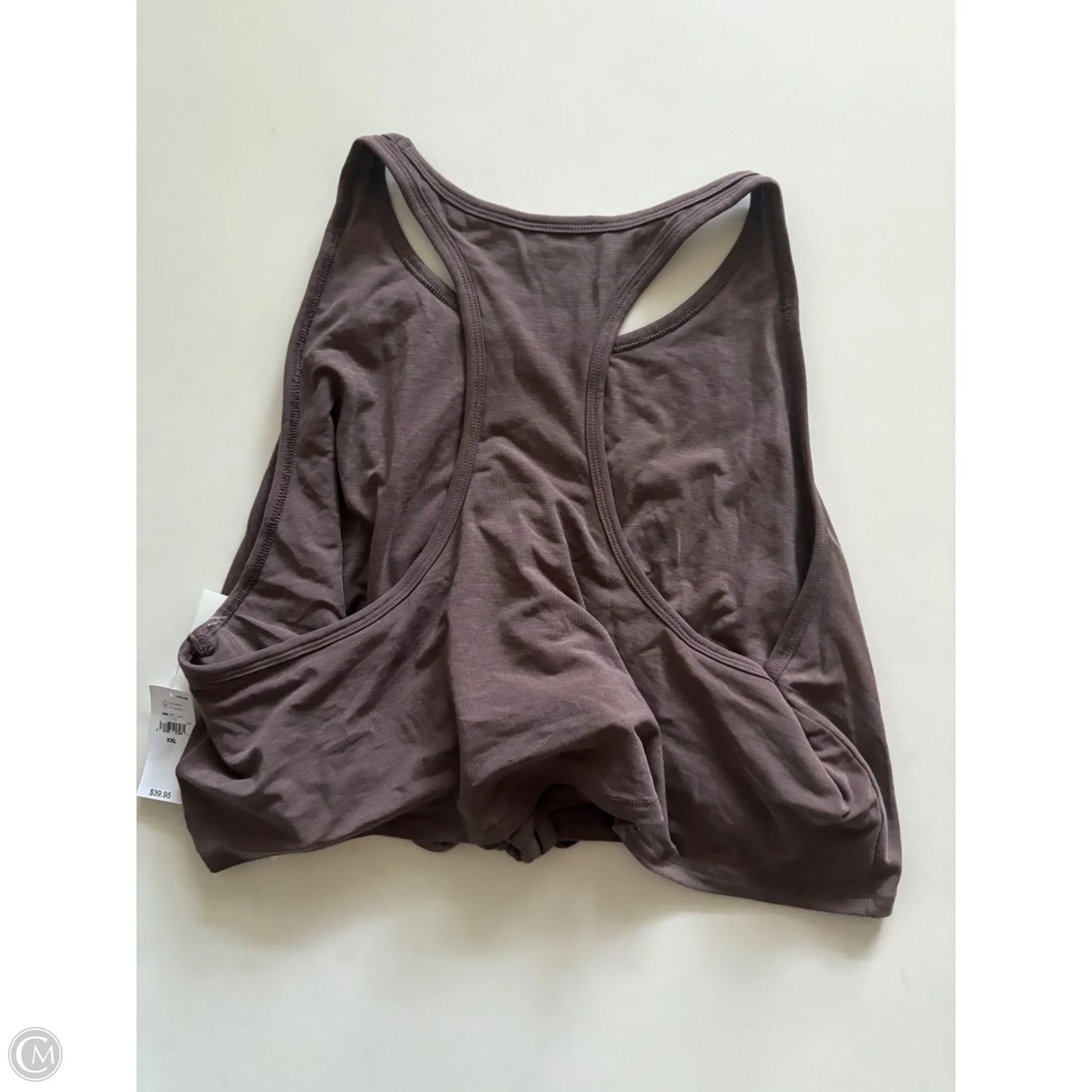 Athletic Tank Top By Gapfit In Brown, Size: 2x