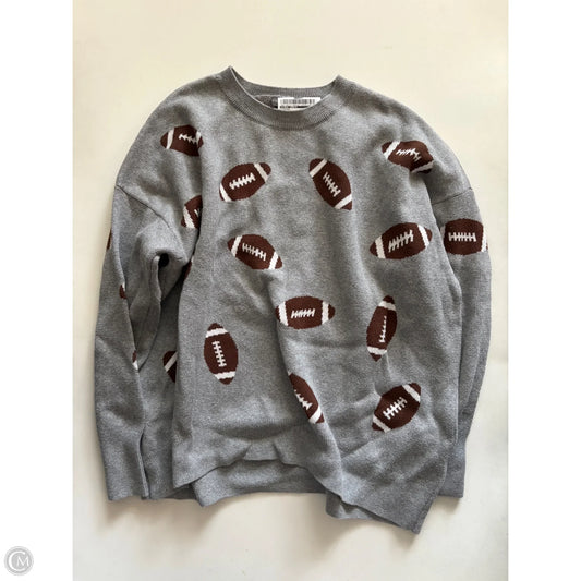Sweater By Vince Camuto In Grey, Size: S