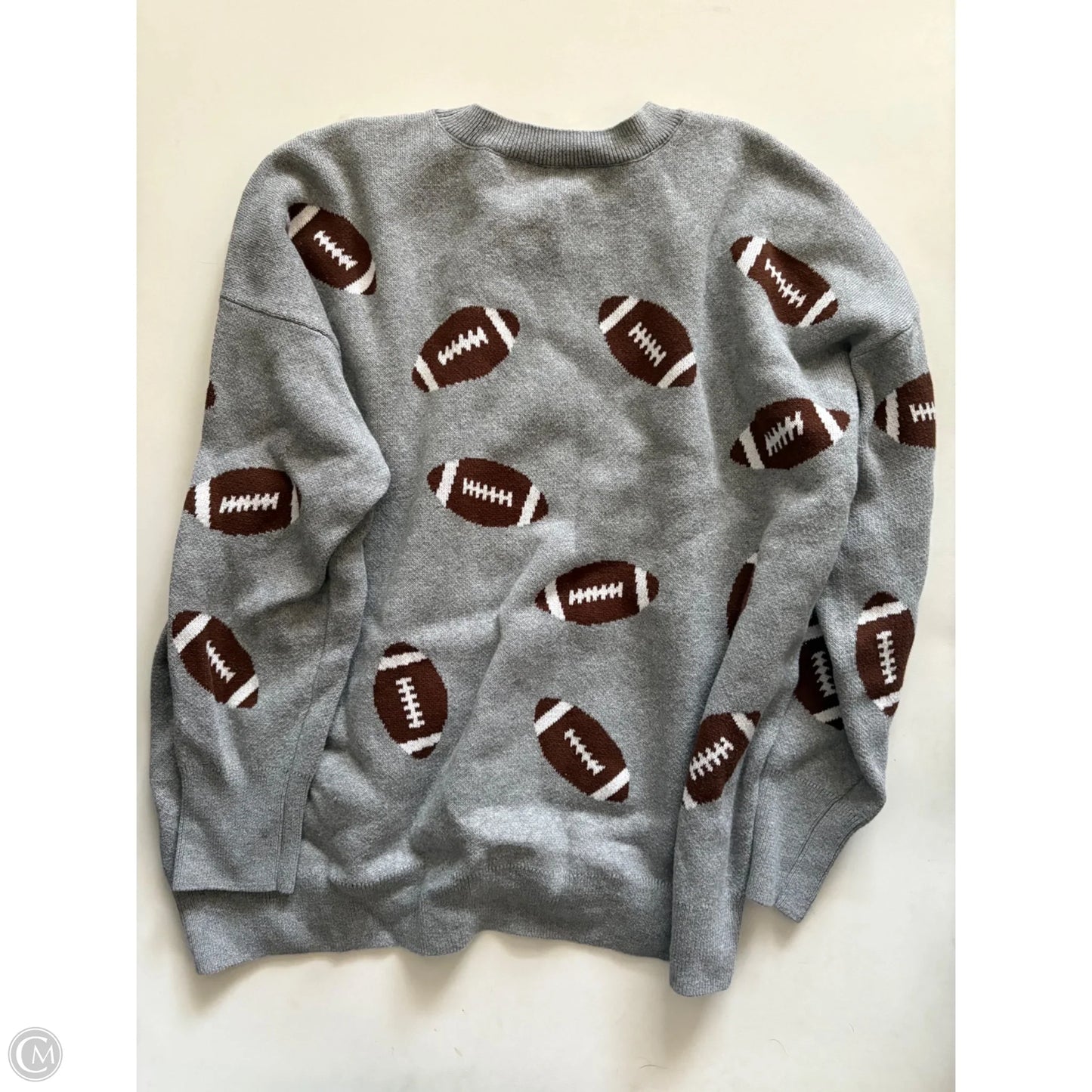 Sweater By Vince Camuto In Grey, Size: S